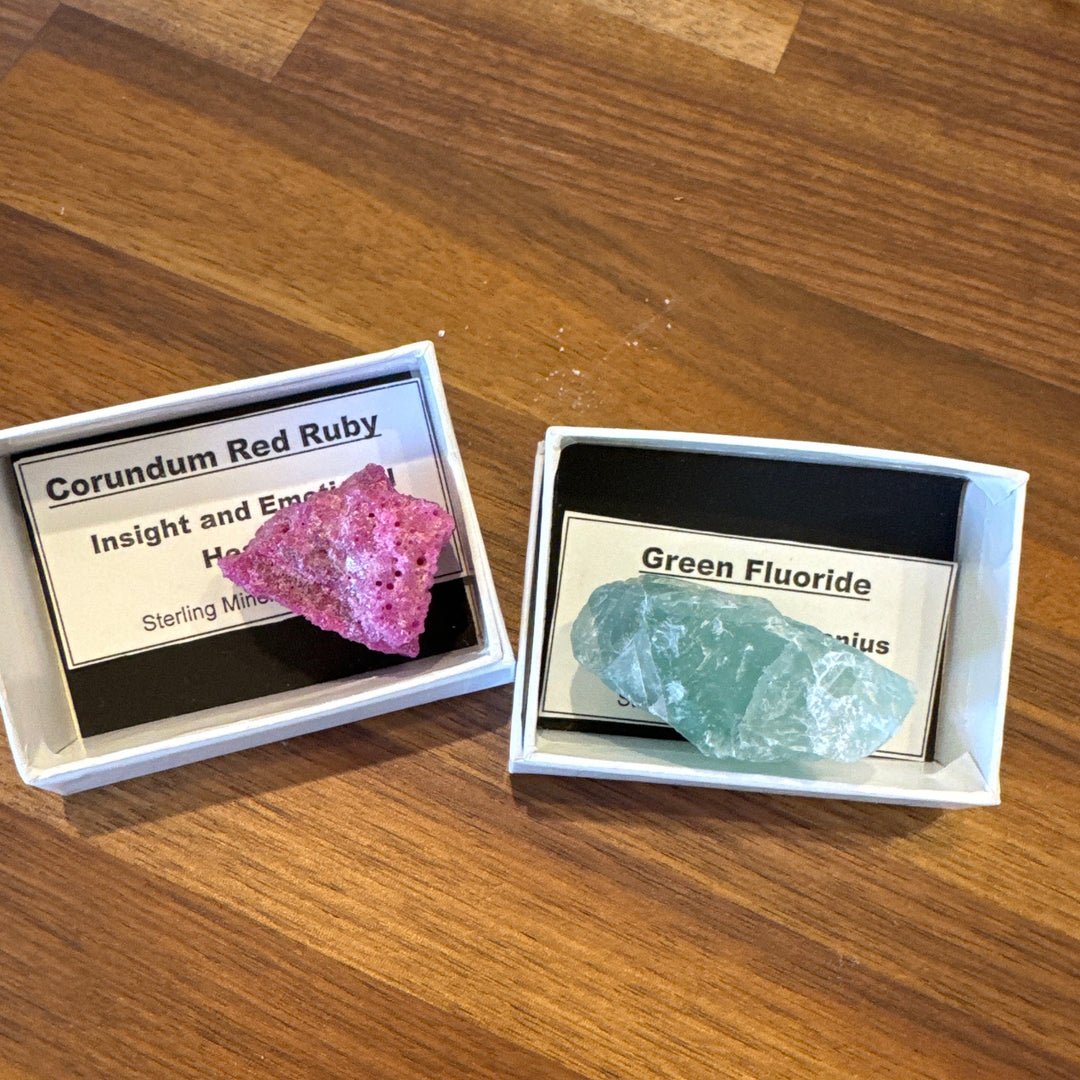 Stone ruby or fluoride