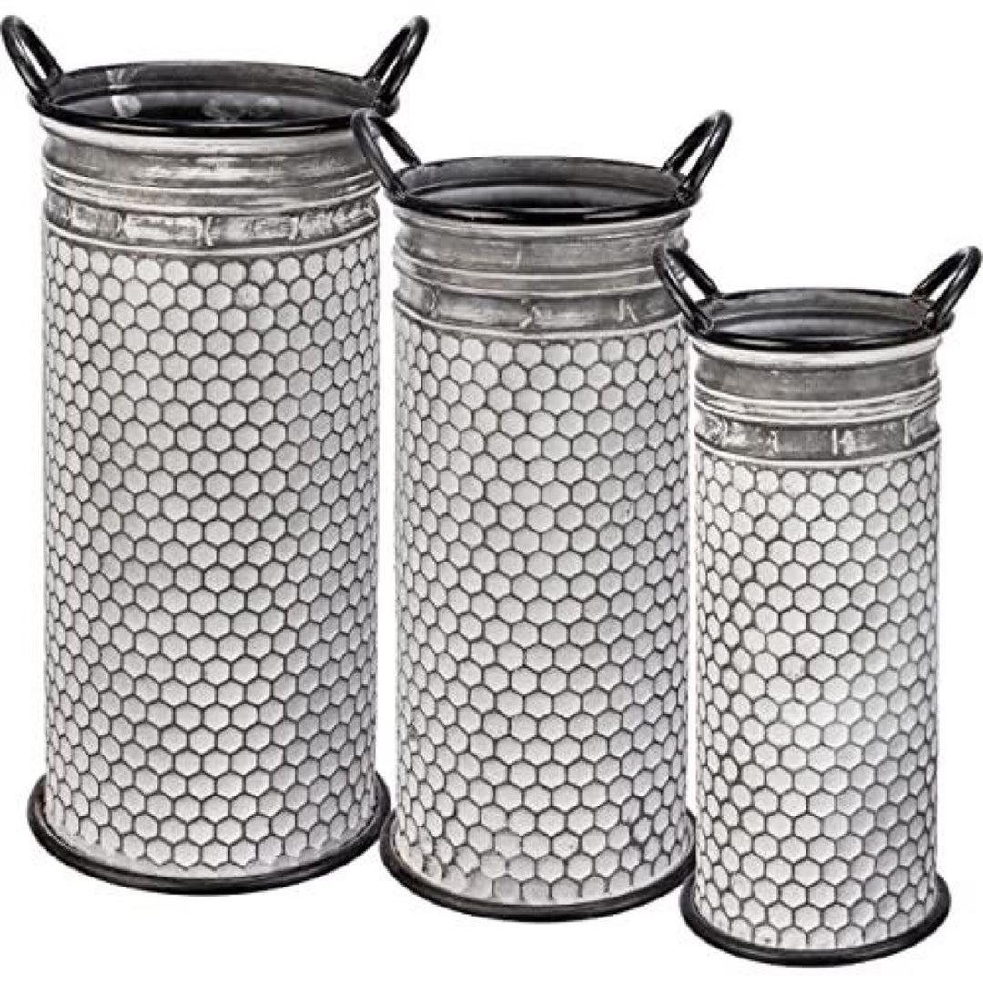 Honeycomb Decorative Bucket