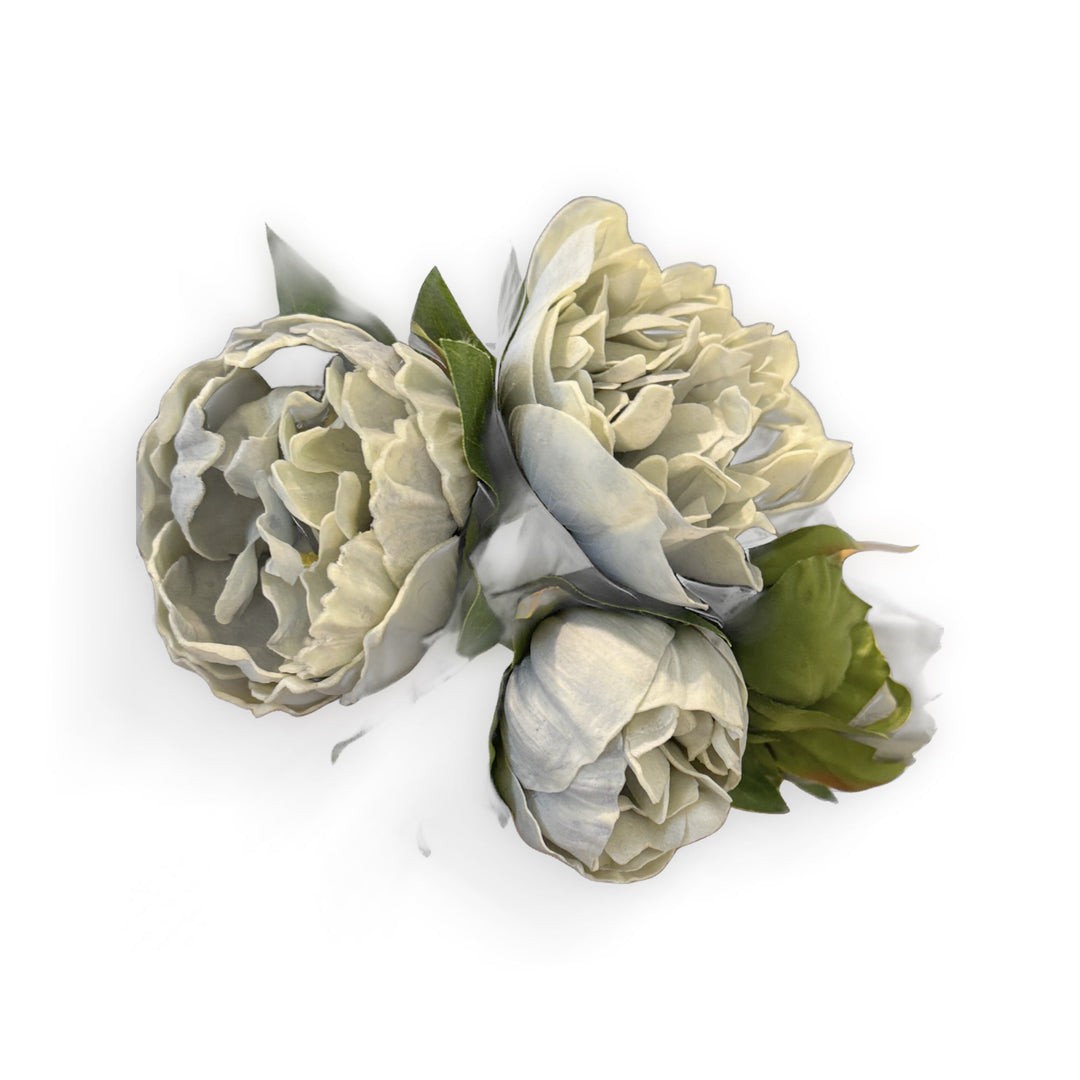 Dusty blue peony bundle