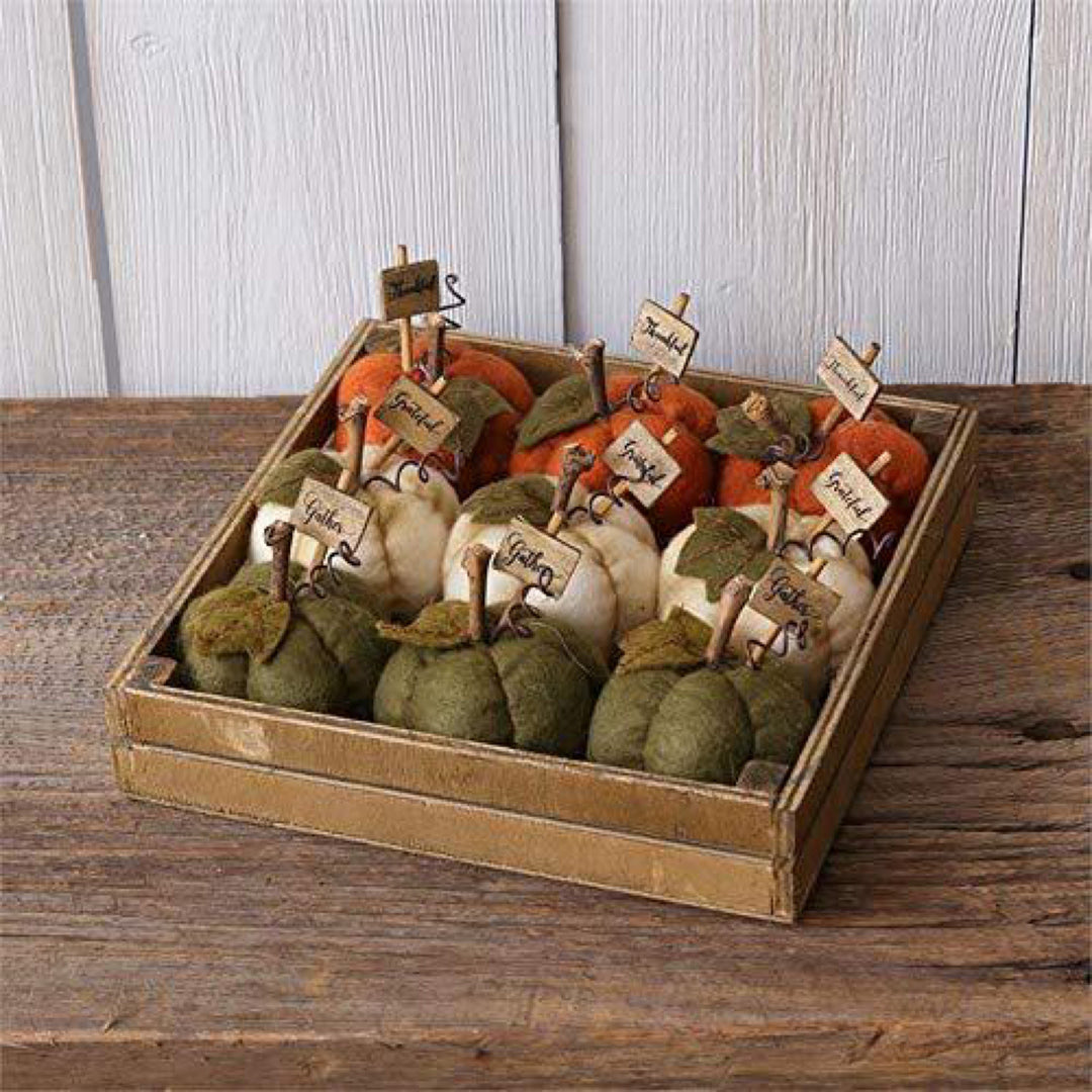 Mini Cloth Pumpkin