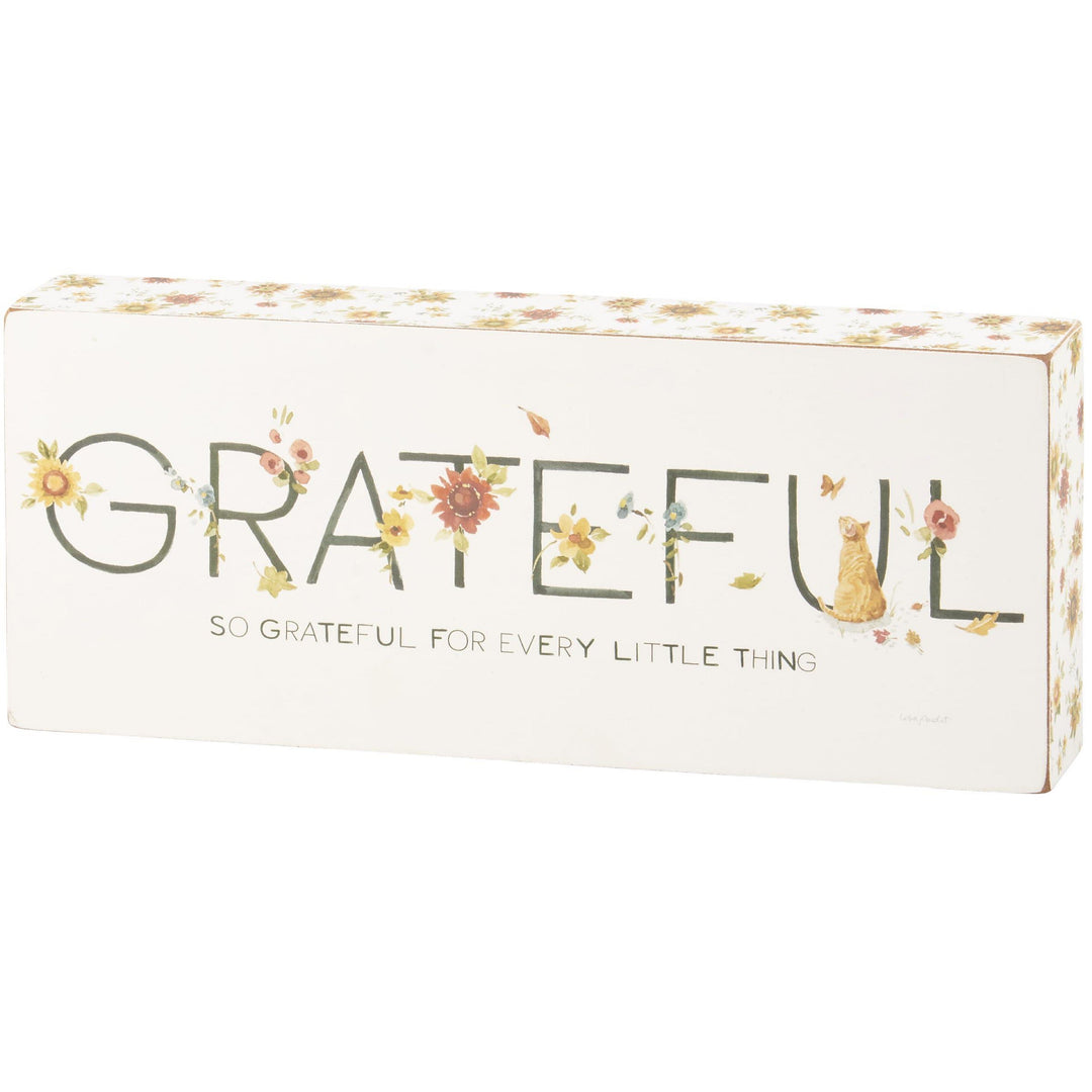 So Grateful Box Sign