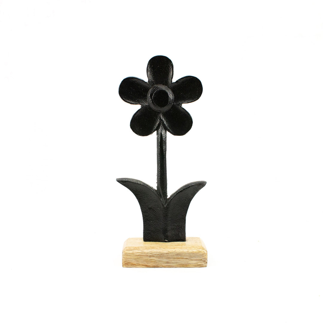 Black flower tall