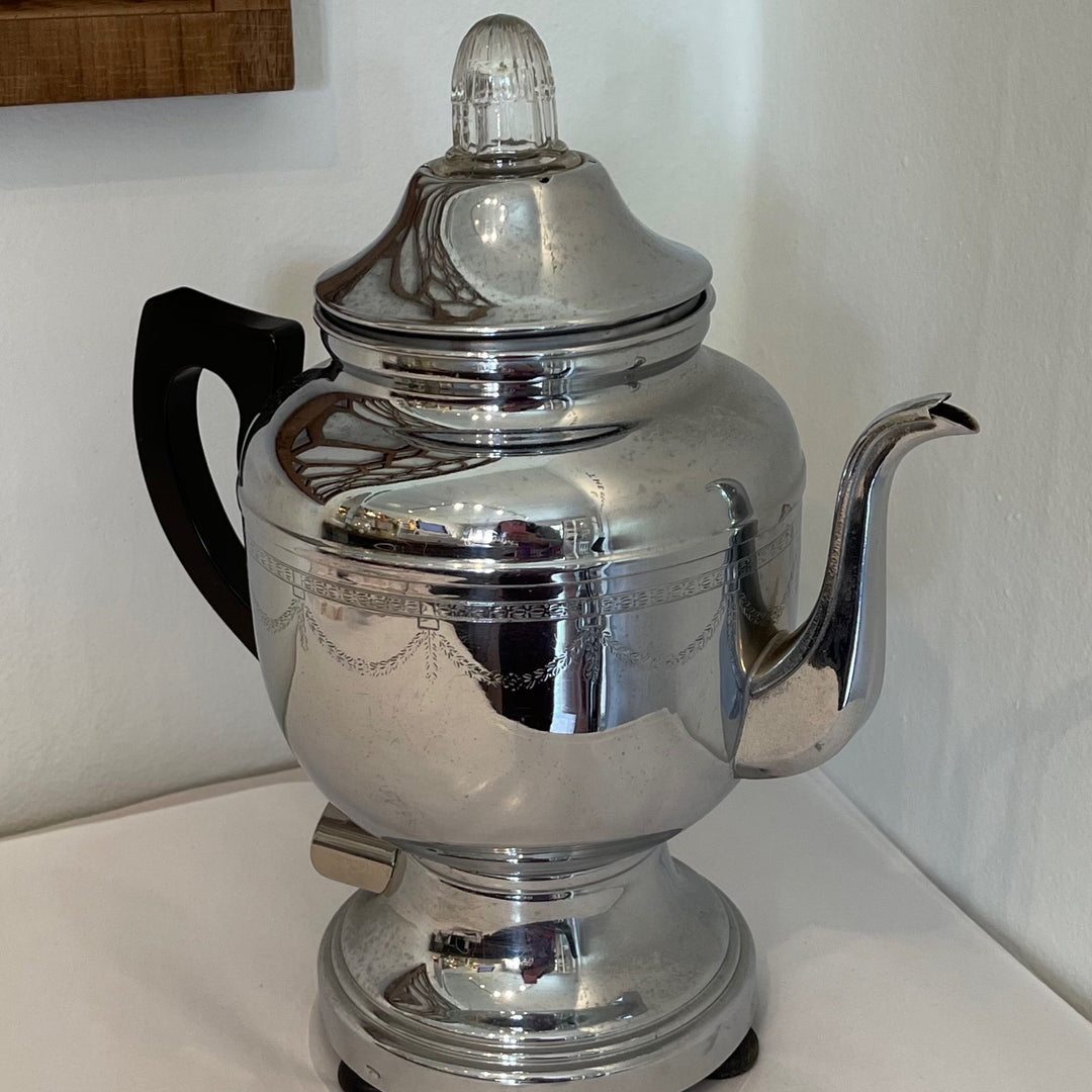 Silver coffee pot