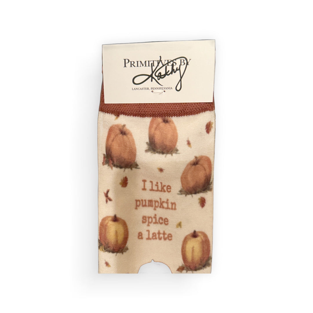 Pumpkin Latte Socks