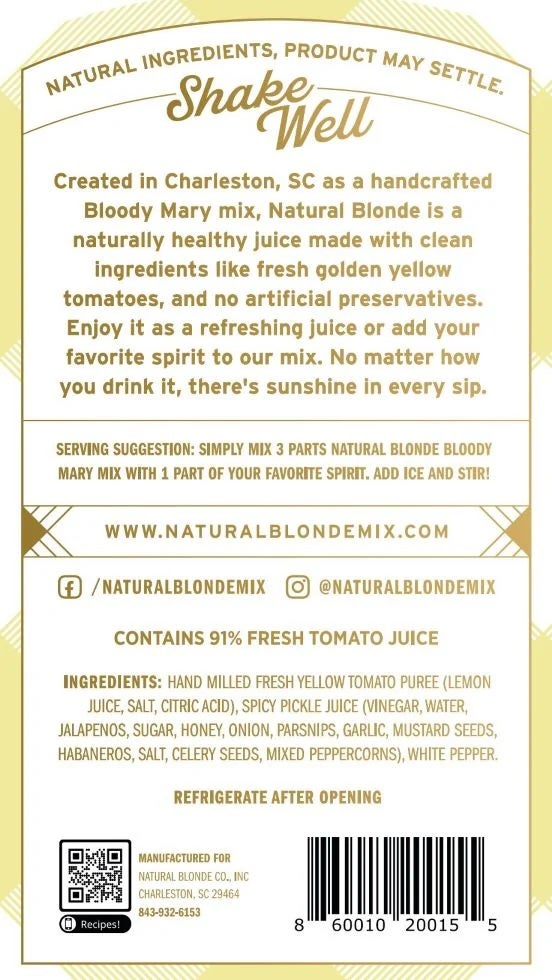 Spicy Bloody Mary mix