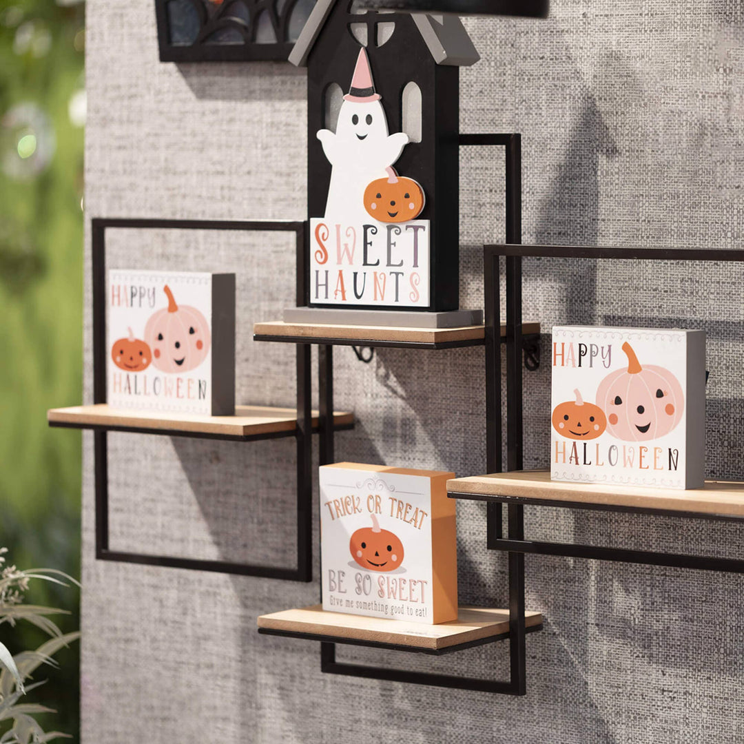 Halloween Mini Block Sign