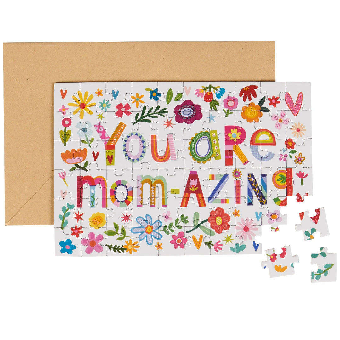 Mom-azing Puzzle Card