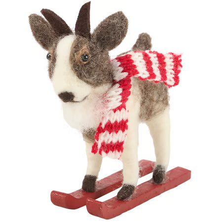 Skiing Goat Critter