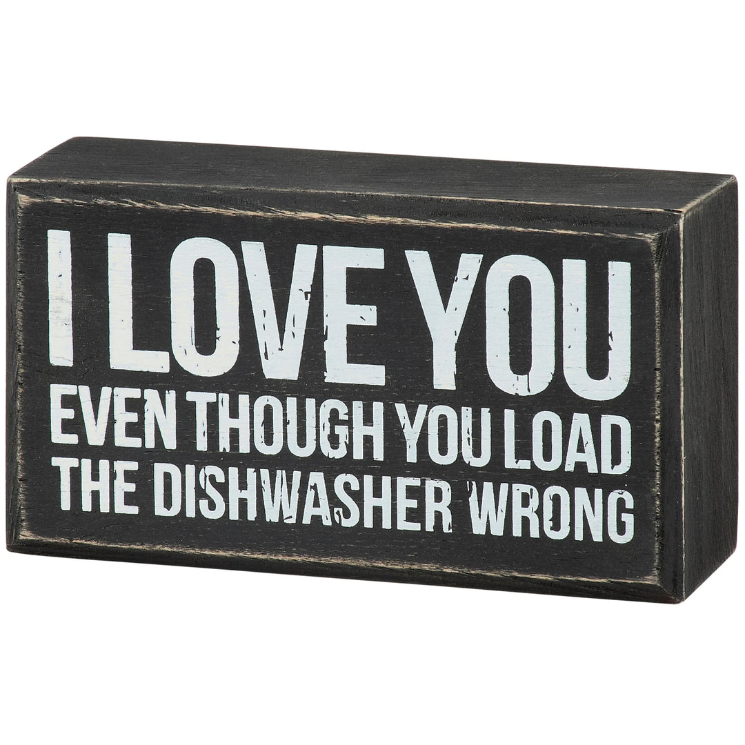 Dishwasher Block Sign