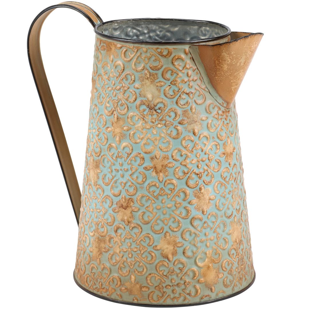 Vintage Brocade Pitcher/Vase