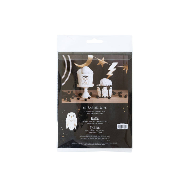 Baking Cup Foil Owl  (50 pcs)
