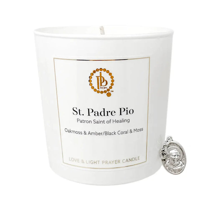 St. Padre Pio Love & Light Candle