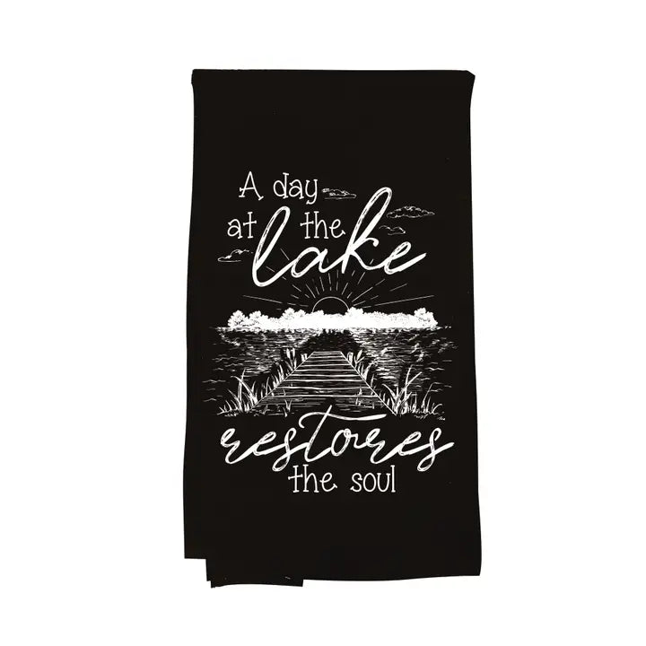 Kendrick towel in black