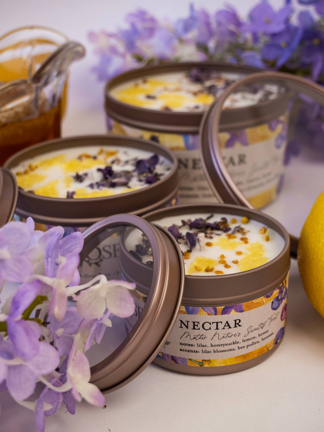 Nectar: Lilac + Lemon + Honey Candle