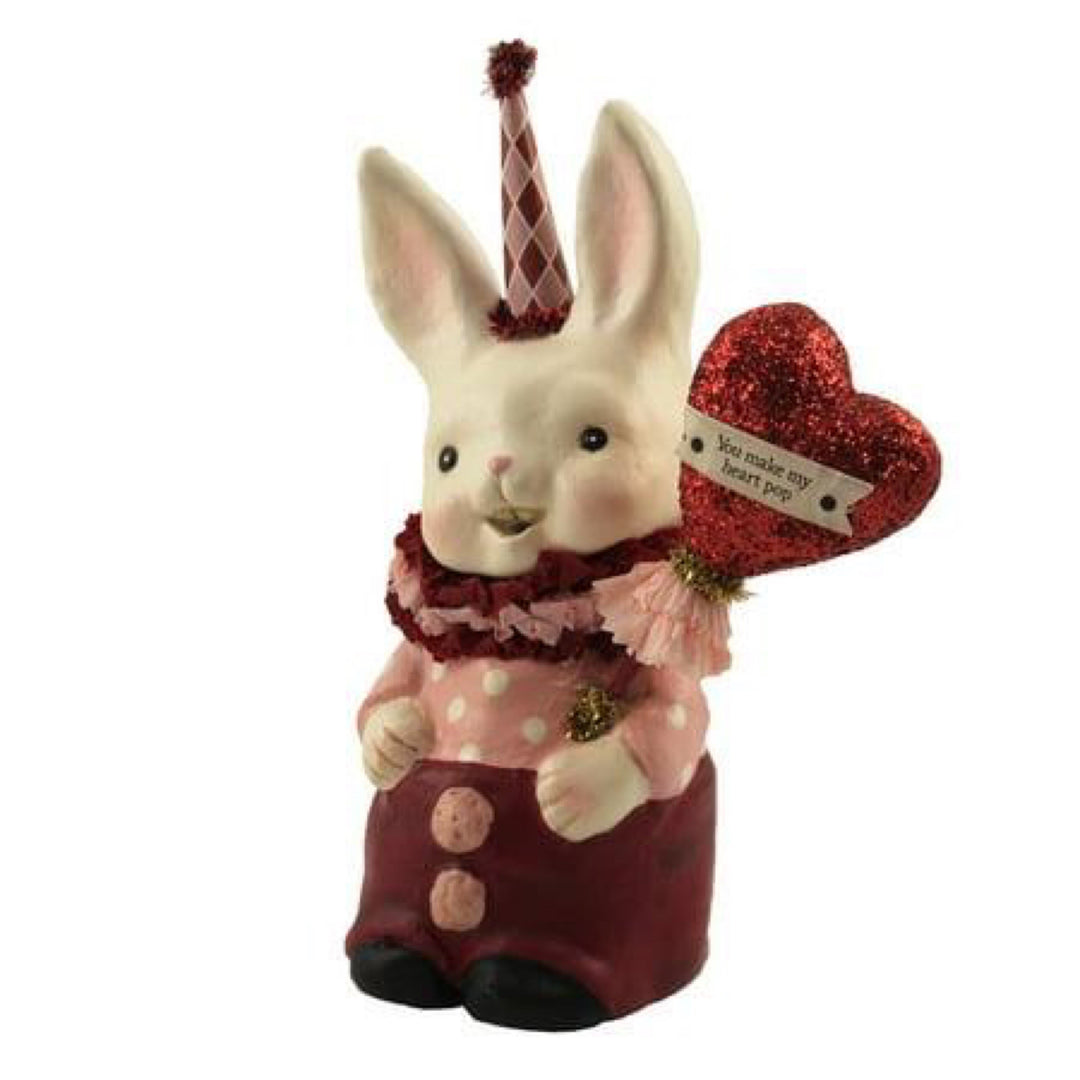 Valentine s Day Valentine Snuggle Bunny [Polyresin Make My Heart Pop Ma0400