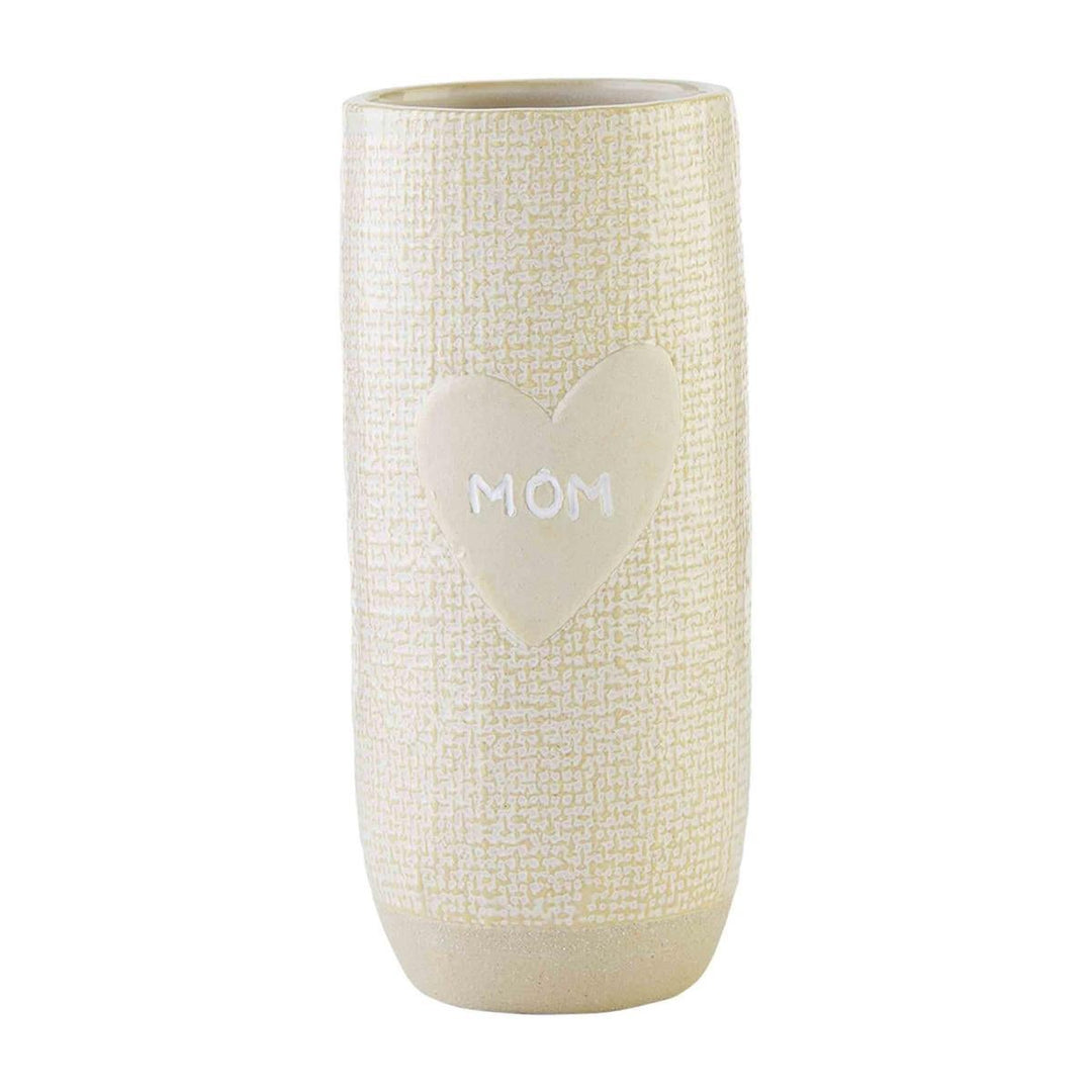 Mom vase heart
