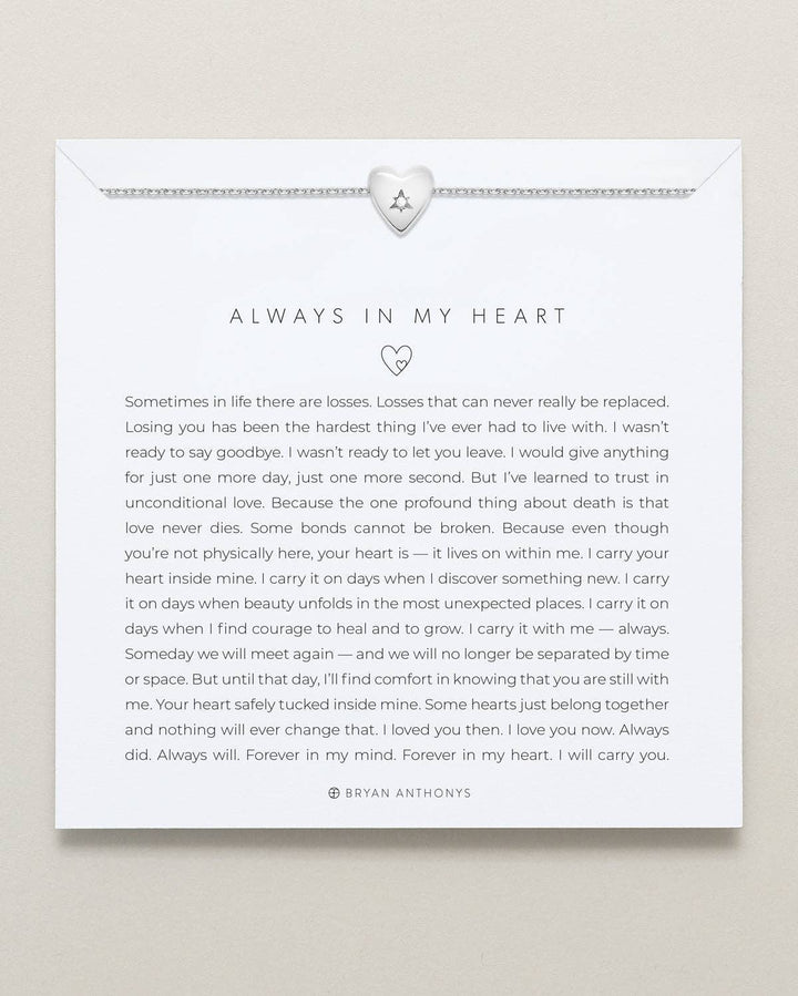 Always In My Heart Icon Necklace