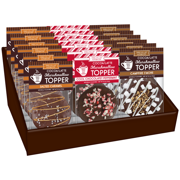 Chocolatey-Dipped Marshmallow Toppers - Assorted