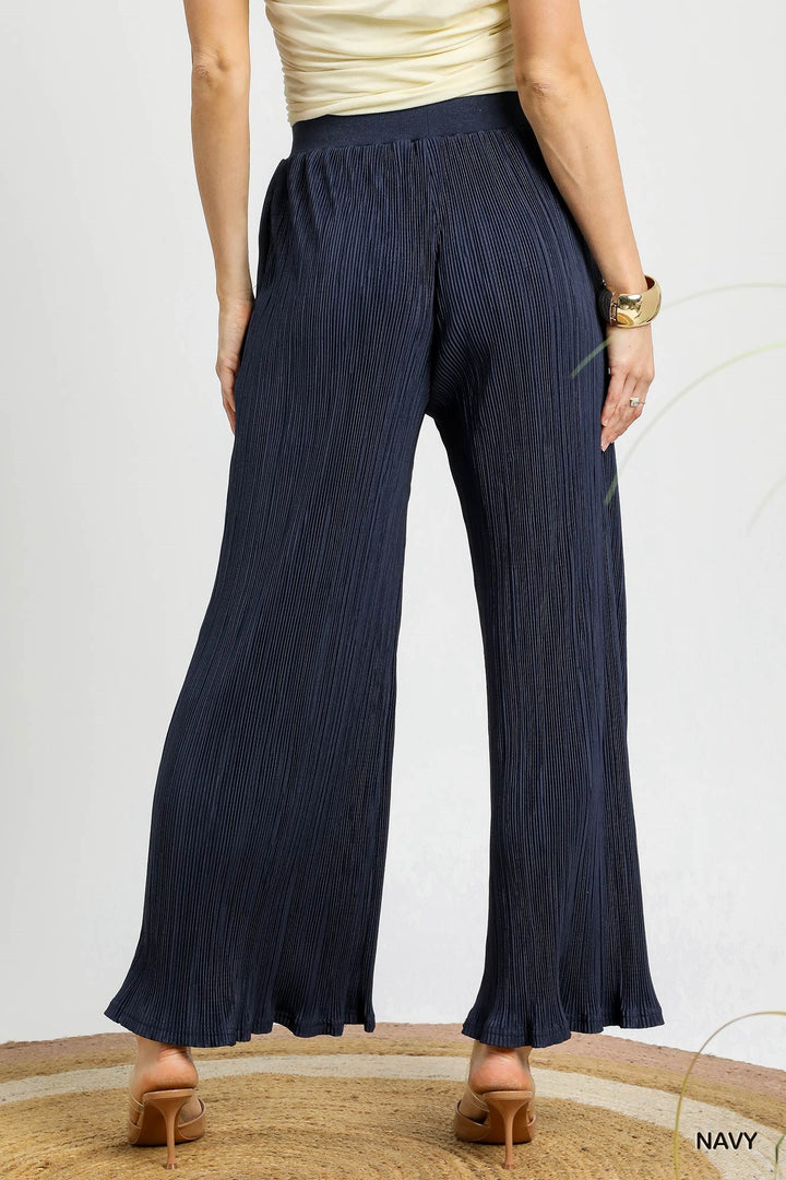 Sunkissed Pleated Wide Leg Pants