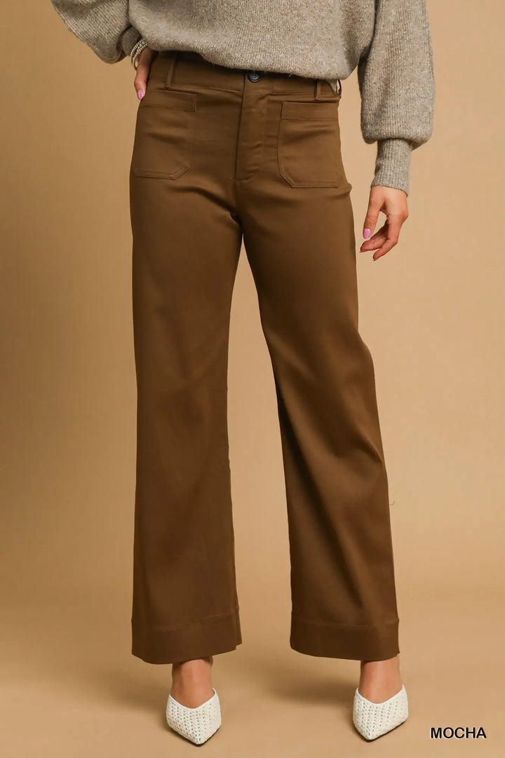 Mocha Stretch Trouser Pant