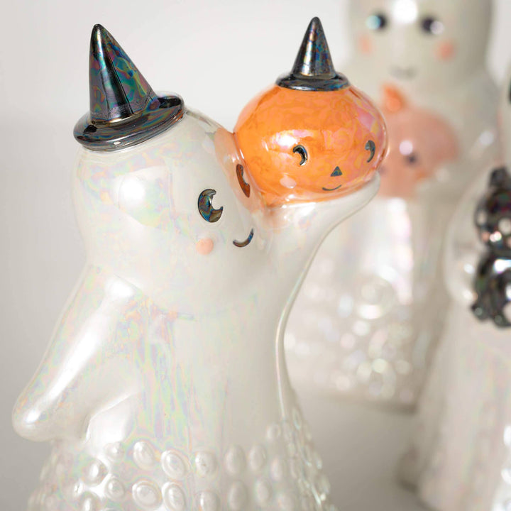 Pearlized Ghost Figurine