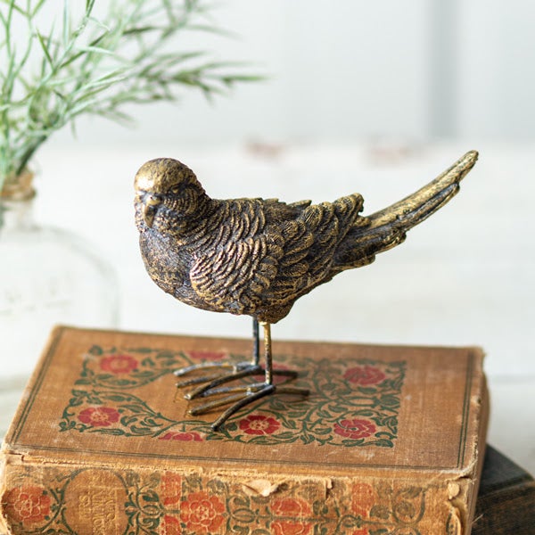 Parakeet figurine