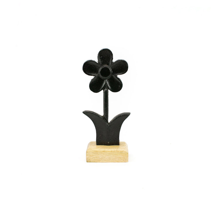 Black flower medium
