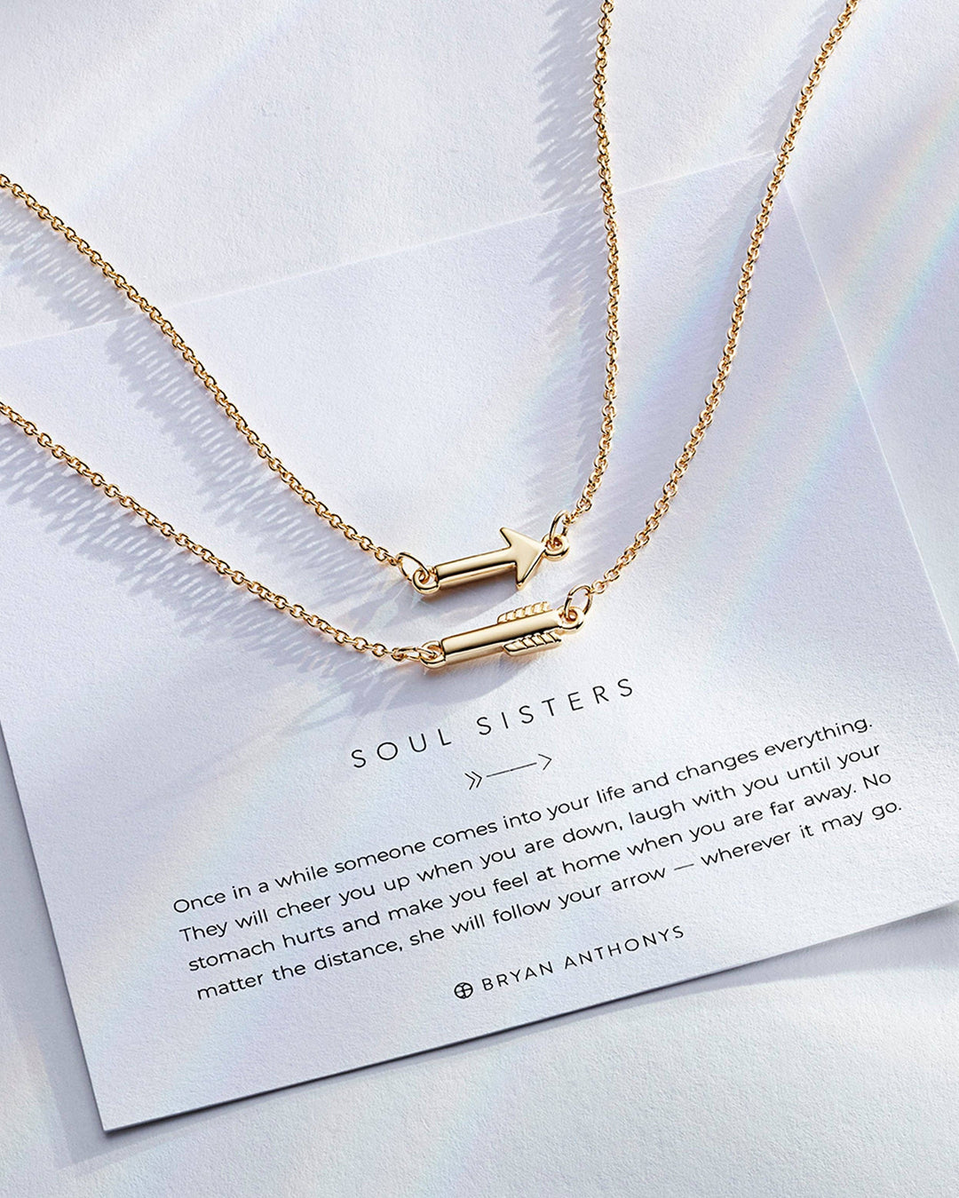 Soul Sisters Best Friend Arrow Necklaces