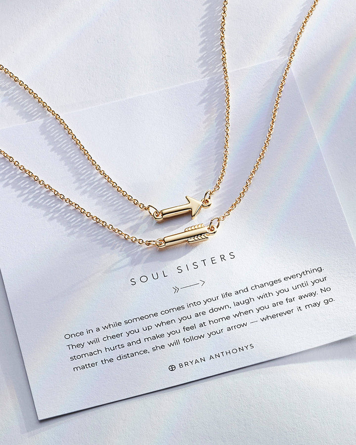 Soul Sisters Best Friend Arrow Necklaces