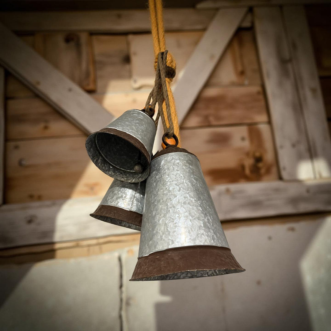 Silver Bells set of 3