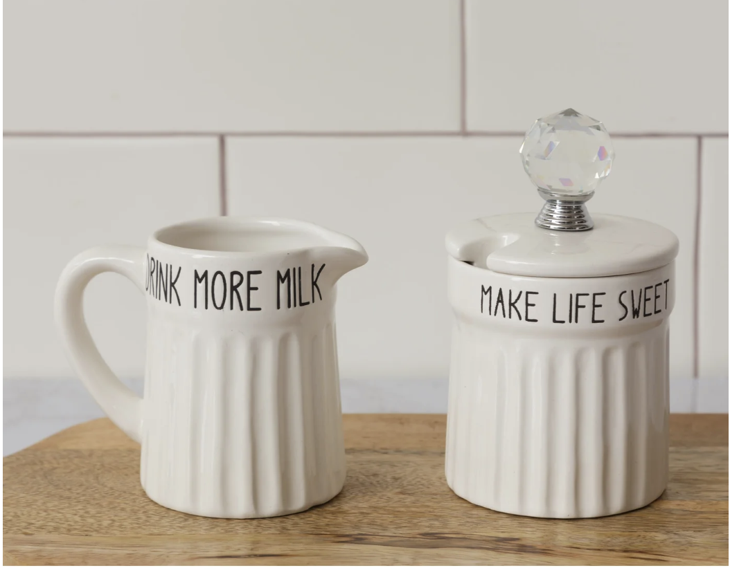 Cream/sugar jars