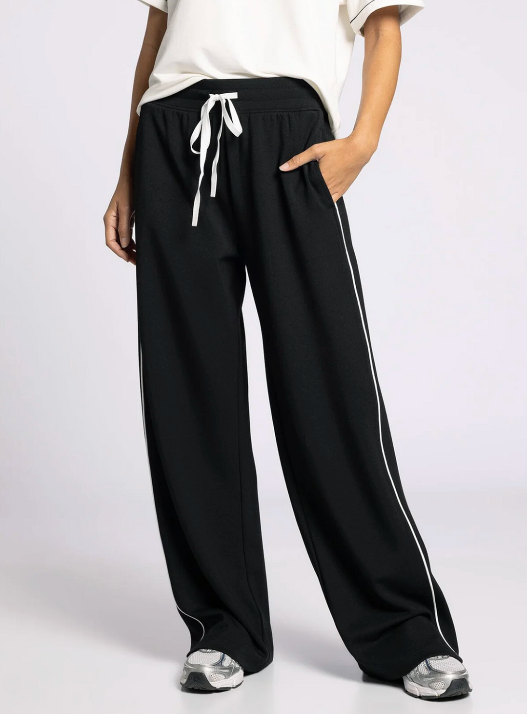Constance Pants Black/White Lounge