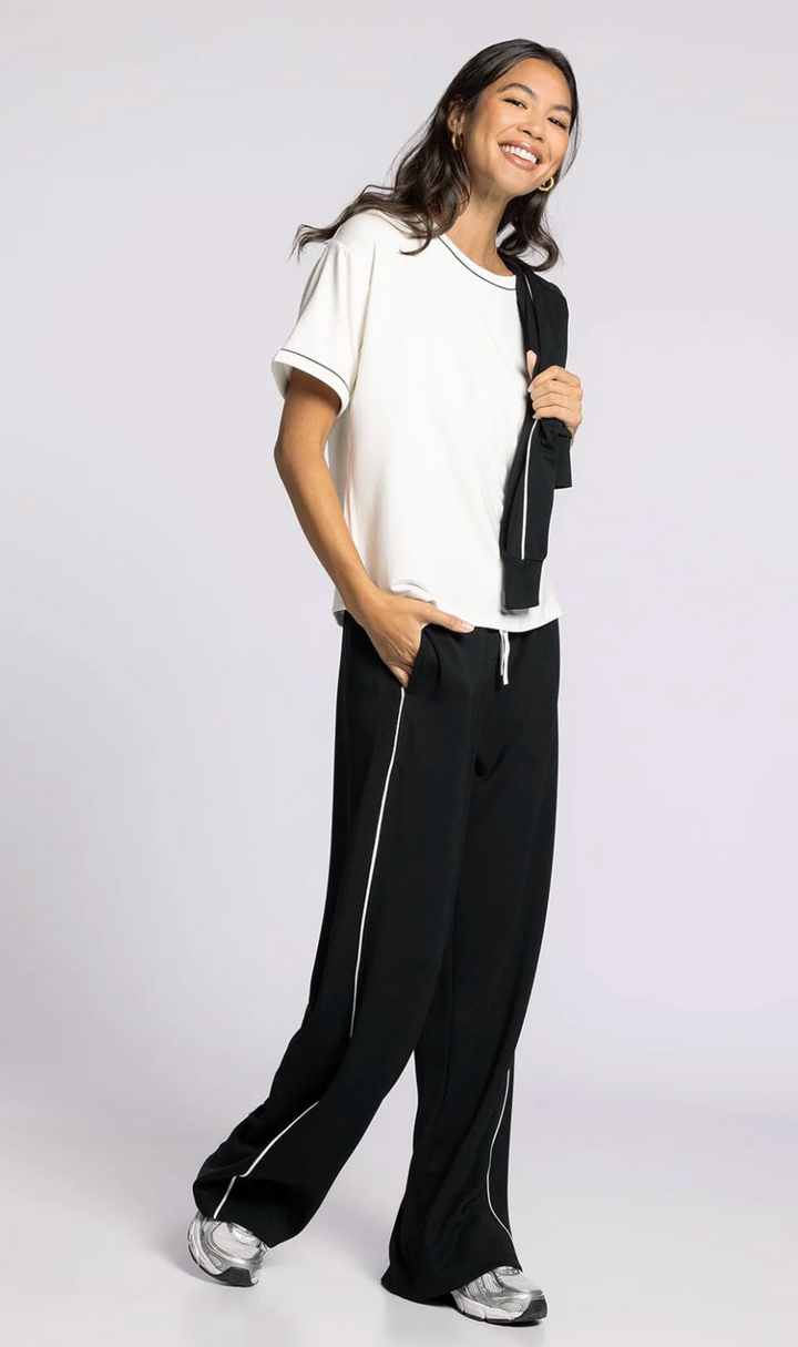Constance Pants Black/White Lounge