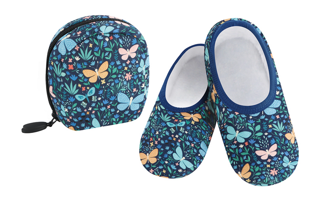 Snoozies -Polka Dot Butterfly with Pouch