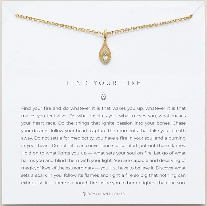 Find Your Fire Necklace