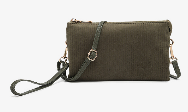 Riley Crossbody/Wristlet Corduroy