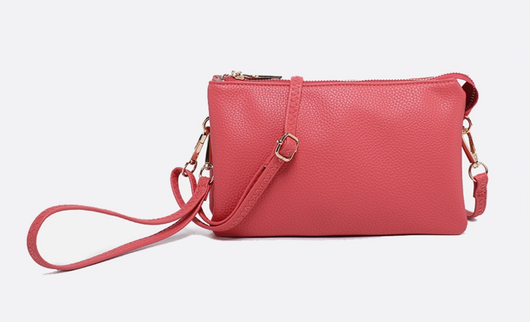 Riley Crossbody/Wristlet Vegan Leather