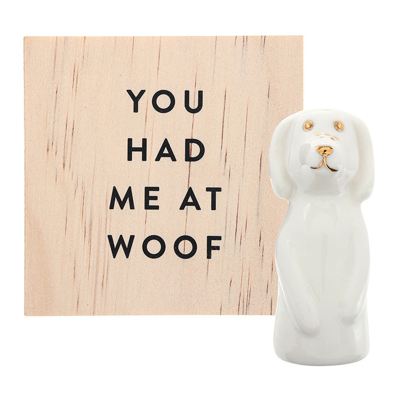Ceramic Puppy Keepsake