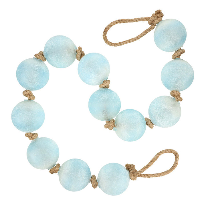 Blue Glass Garland