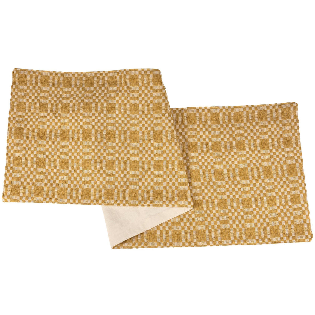 Gold Check Runner