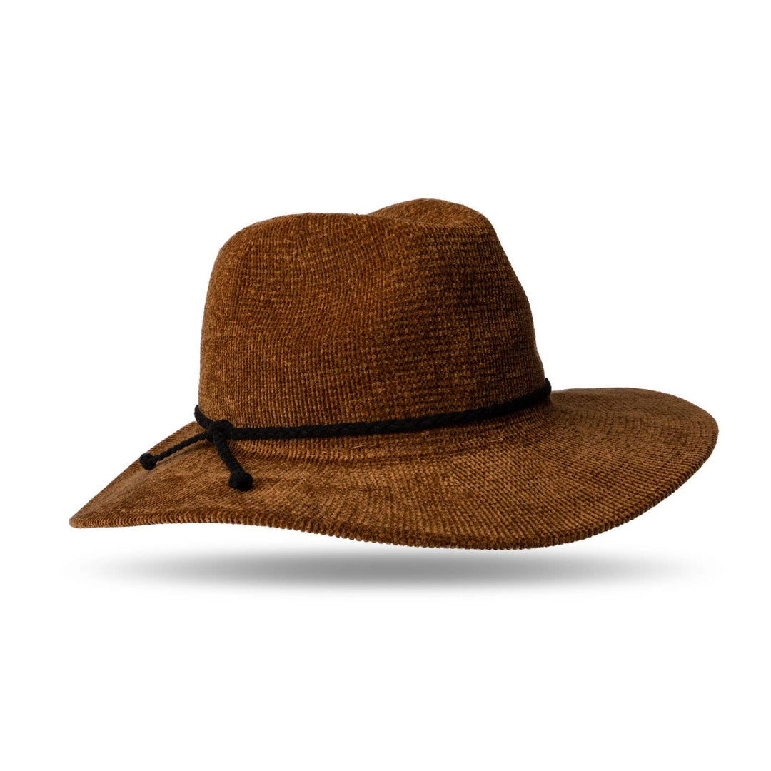 Foldable Panama Hat Brown