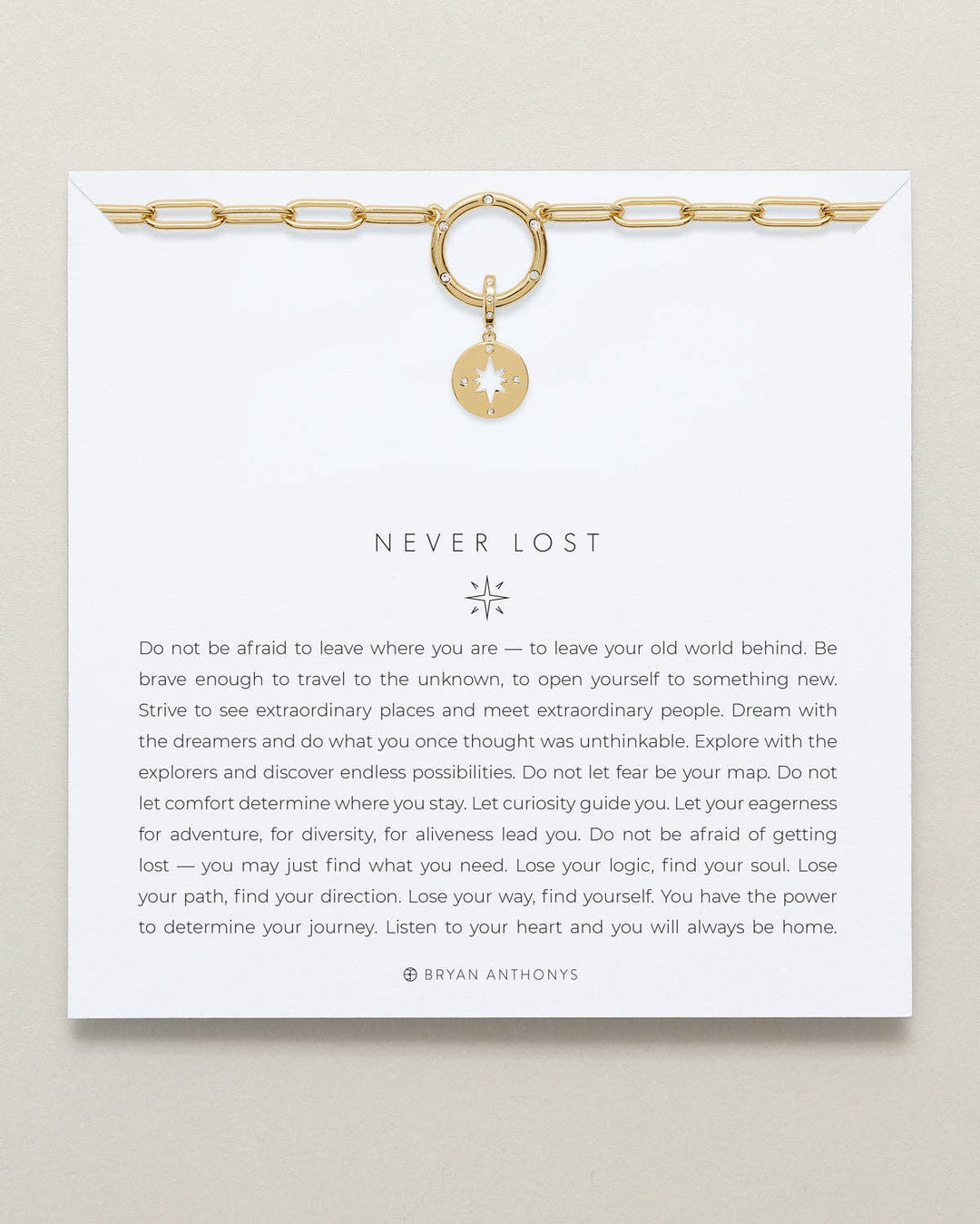 Never Lost Charm Necklace