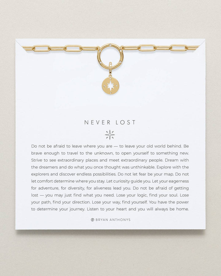 Never Lost Charm Necklace