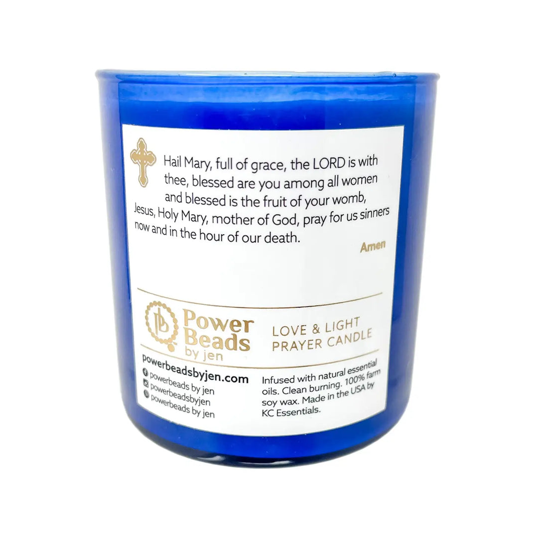 Blessed Mother Love & Light Candle