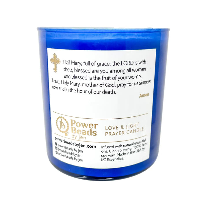 Blessed Mother Love & Light Candle