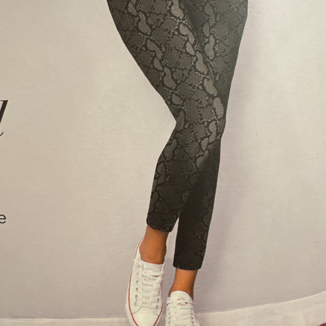 Fleece snake leggings
