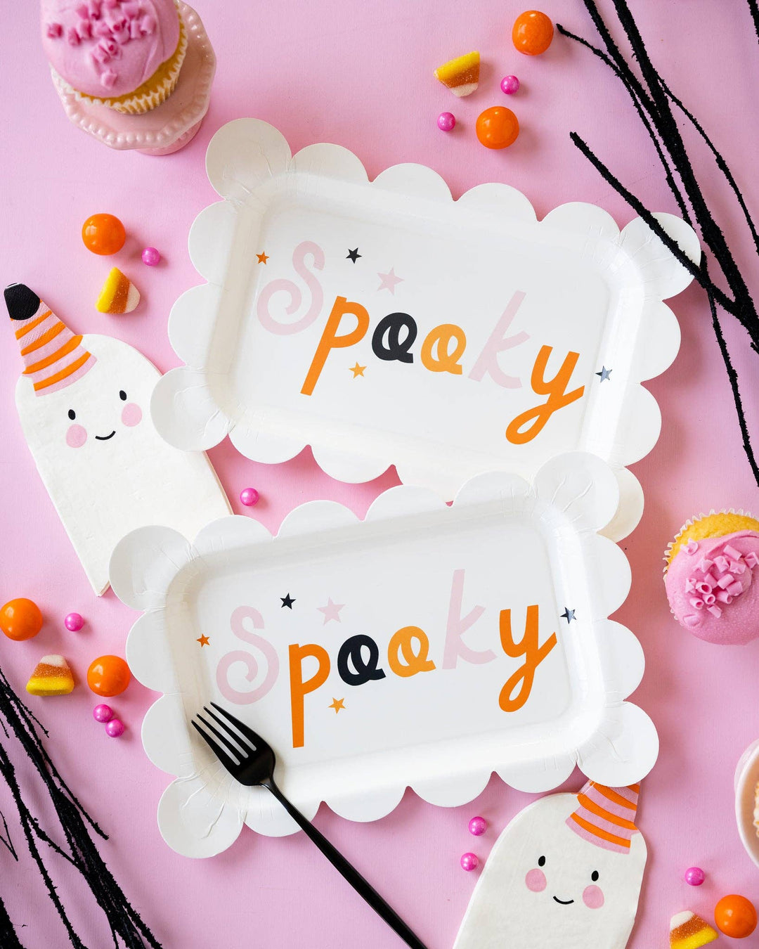 Party Ghost Shaped Paper Dinner Napkin