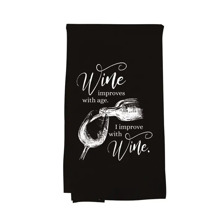 Kendrick towel in black