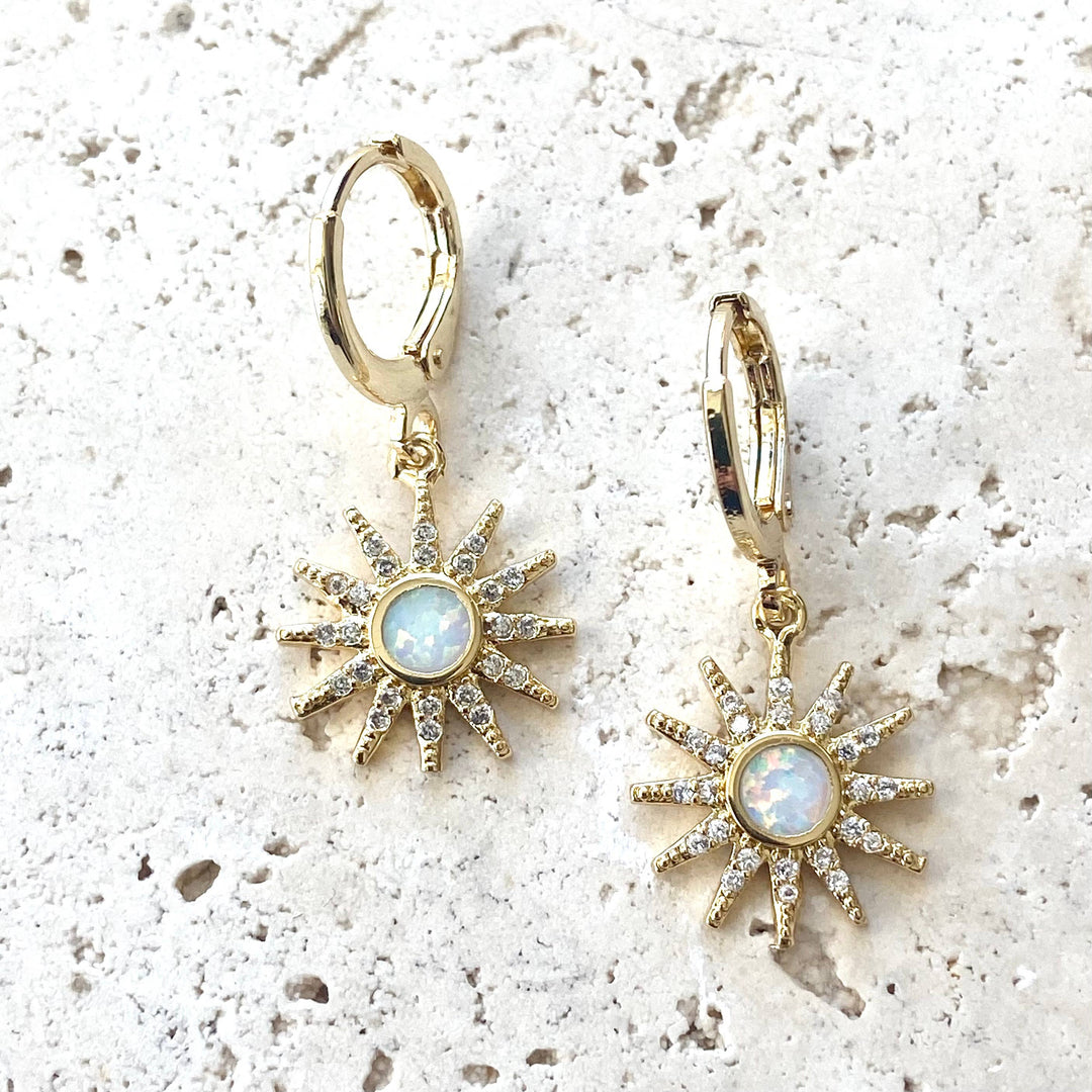 Opalite Sun Earrings