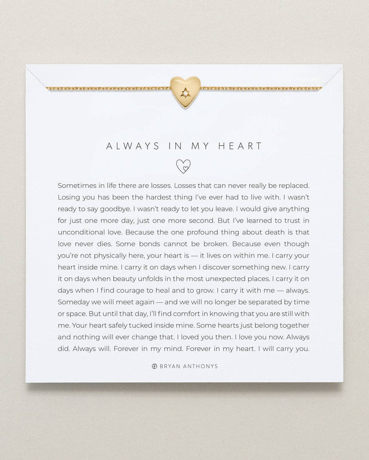 Always In My Heart Icon Necklace